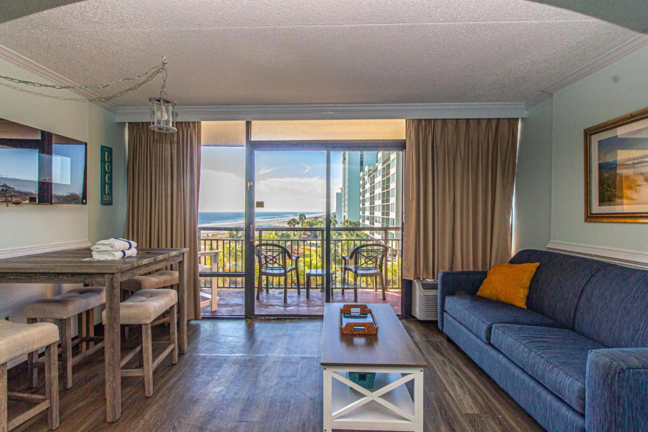 Oversized Ocean View Queen Suite With Beautiful Fireplace And Accents - Sleeps 4 Guests! Myrtle Beach Exteriör bild