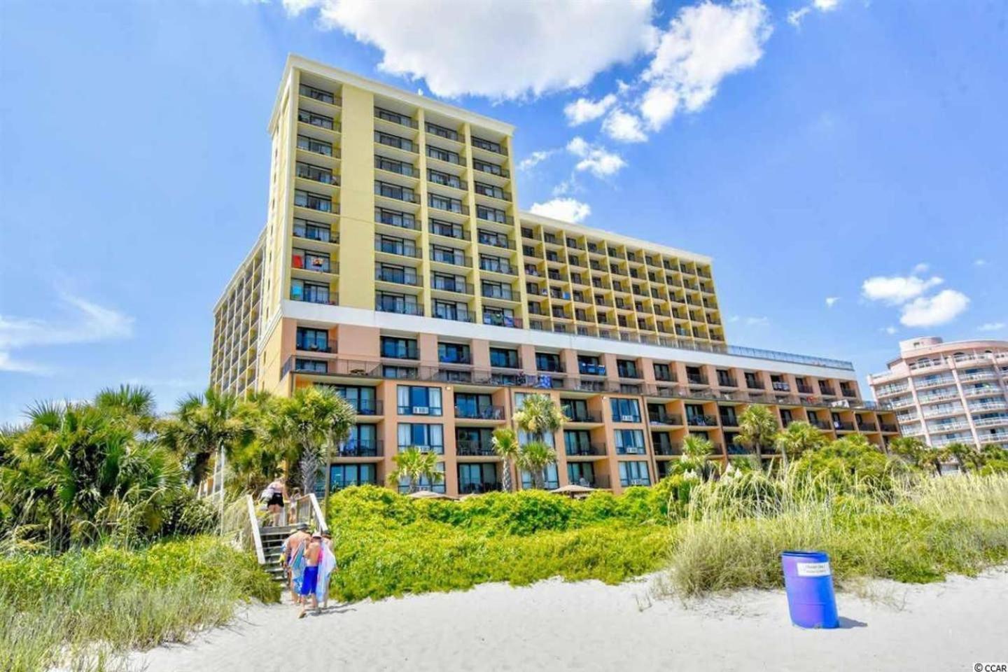 Oversized Ocean View Queen Suite With Beautiful Fireplace And Accents - Sleeps 4 Guests! Myrtle Beach Rum bild